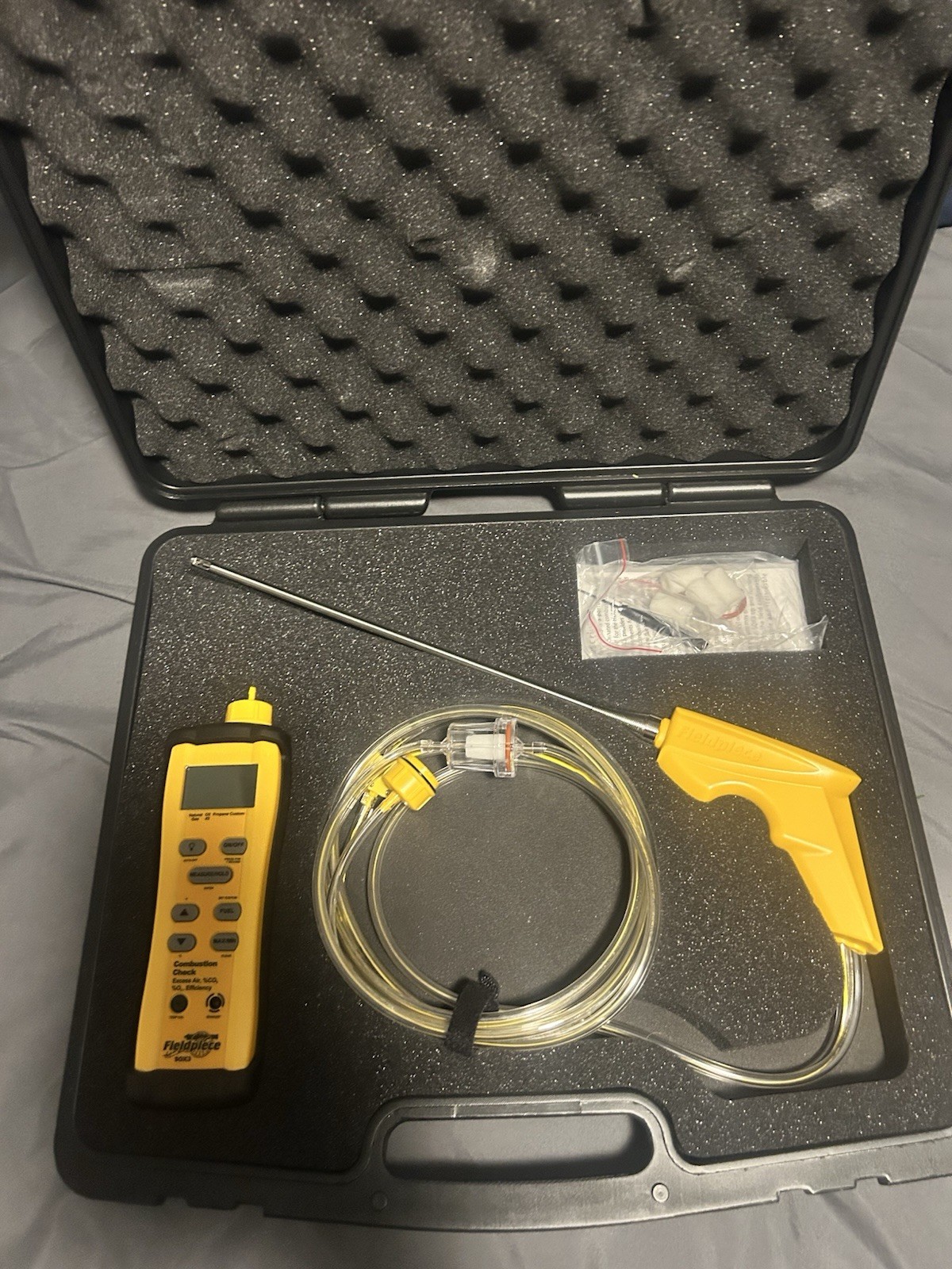 Fieldpiece SOX3 Combustion Check New with Hard Case