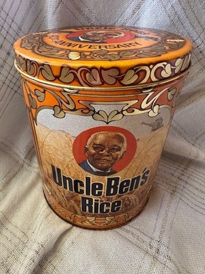 Uncle Ben's Rice 40th Anniversary Limited Edition Canister.