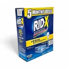 RID-X Septic System Maintenance Powder 5-Monthly Doses 49oz