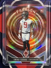 2025 Panini Phoenix #3 Emeka Egbuka RC Paragon Silver Prizm - Buccaneers