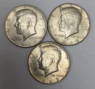 Kennedy Silver Half Dollars 3 Different Date