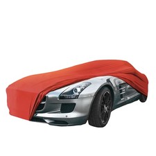Autoabdeckung passend f&uuml;r Mercedes-Benz SLS AMG Roadster f&uuml;r Innen Rot NEU