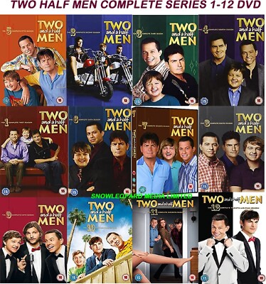 【Two and a Half Men シーズン1-11 全ボックスセット】 TWO HALF MEN COMPLETE SERIES 1-12 DVD Season 1 2 3 4 5 6 7 8 9 1 0