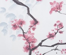 WATERCOLOR CHERRY BLOSOOMS FLORAL COMPUTER MOUSE PAD 9 X 7