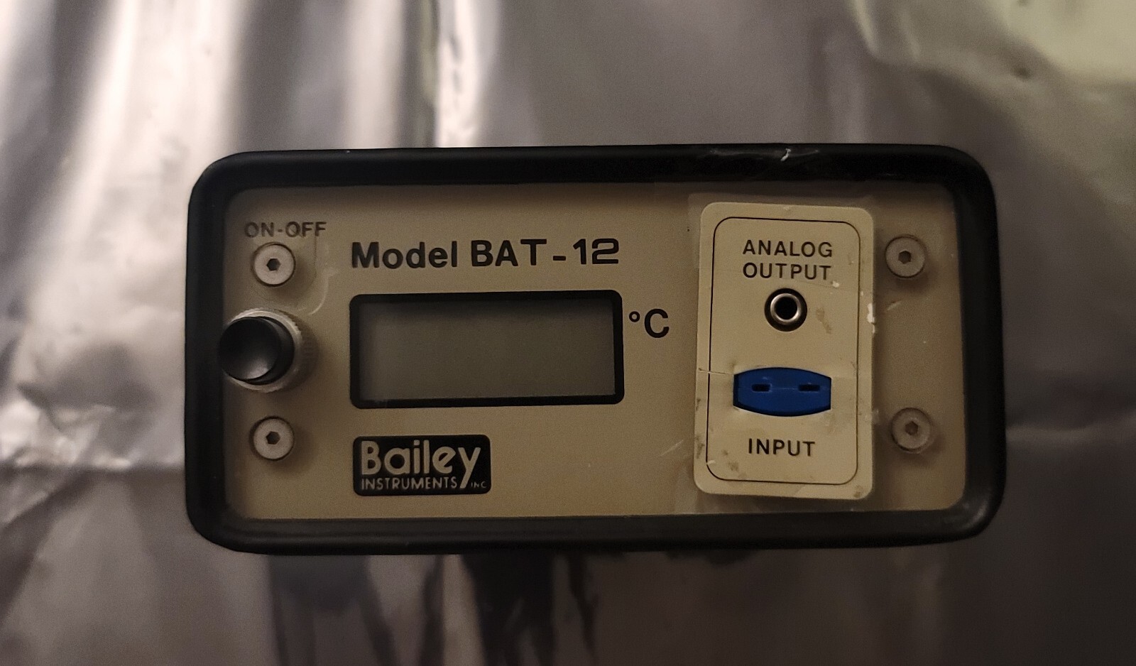 BAILEY INSTRUMENTS BAT12 DIGITAL THERMOMETER *UNTESTED* eBay