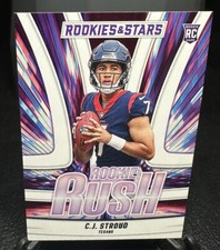 2023 Panini Rookies & Stars C.J. STROUD RC Rookie Rush #RR-4 Texans 