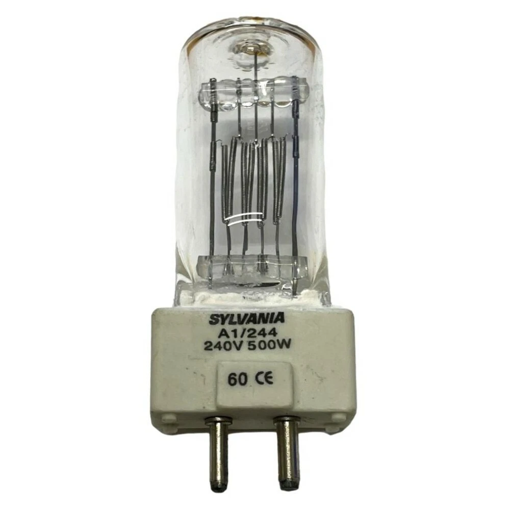 Sylvania 9061168 A1 244 Photo Optic Projector Lamp 240V 500W GY9.5