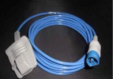 1pcs ALPTA Philips M1191BL Adult Soft Tip Spo2 Senosr 8pin Compatible 3M P8325A