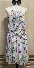 Tahari by Arthur S. Levine Women's Chiffon A Line Dress .  Size 6. Brand New.