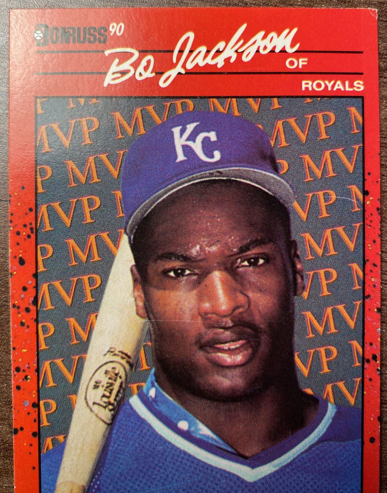 RARE BO JACKSON Donruss ‘90 BC1 Royals OF Baseball Card eBay