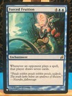 MTG - Forced Fruition. The List / Lorwyn. Rare - Blue Enchantment. 059.