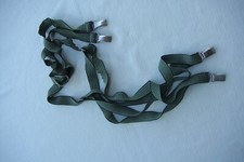 Suspenders older model green with clip