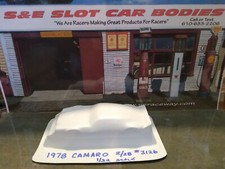 1/32 SLOT CAR BODY- 1978 CAMARO Z/28 -CLEAR VACUUM FORMED BODY  3126