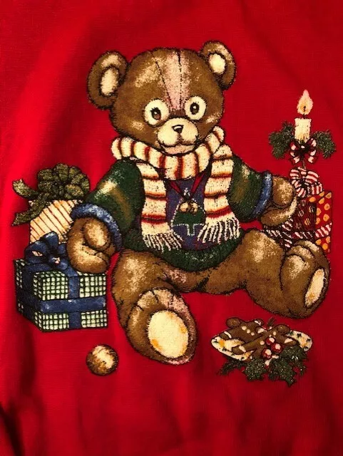 Teddy bear hotsell christmas sweater
