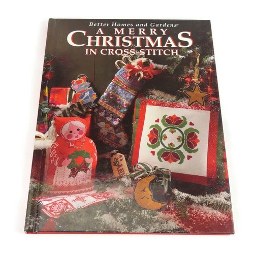 Better Homes and Gardens: Merry Christmas in Cross-Stitch hardcover book 1994 - Imagen 6 de 6