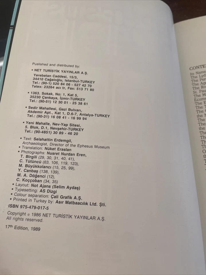 SELAHATTIN ERFEMGIL. EPHESUS. 9754790175 - Image 4 of 4