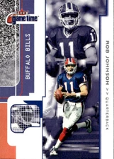 2001 Fleer Game Time Rob Johnson 94 Buffalo Bills