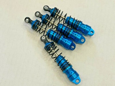 ALUMINUM SHOCKS W/ 4mm Shafts Fit Team Associated DR10 Drag Car Blue 