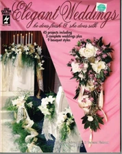 Elegant Weddings 45 Wedding Projects 9 Bouquet Styles 1993 Hot Off the Press VTG