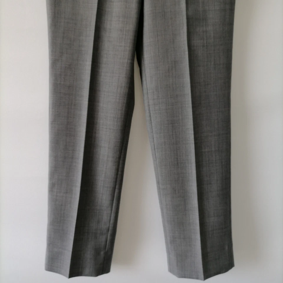 NWT Lauren Ralph Lauren Boys Light Grey Mid Rise Straight Dress Pants Size 10R - Image 4 of 4