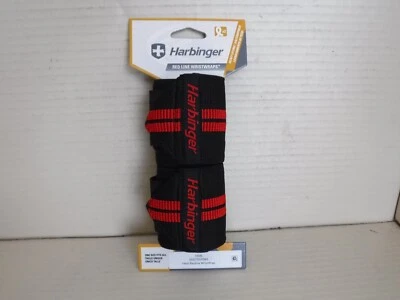 MUSCLE BLOX Harbinger Red Line WristWraps Powerlifting Body Weight Lifting Training