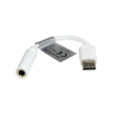 Sharp Aquos Zero Stereo Audio Adapter USB-C auf 3,5mm Klinke, ca. 10,5cm