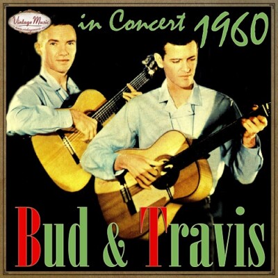 BUD & TRAVIS CD Vintage Folk / Concert 1960 Live , Malagueña , Myra , Deli'a