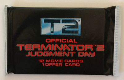 1991 Impel T2 Terminator 2 Judgement Day Cards, 1 Sealed Wax PACK, 12 Cards