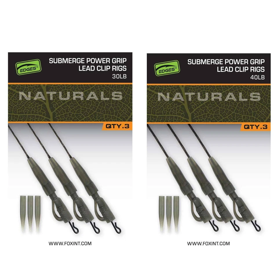 Fox Naturals Sub Power grip lead clip 30 / 40lb  Karpfen-Zubehör - Bild 1 von 1