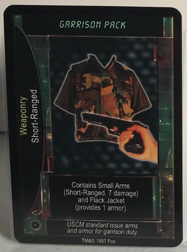 Colonial Marine GARRISON PACK Premiere AVP Aliens vs Predator CCG - 第 1/2 張圖片
