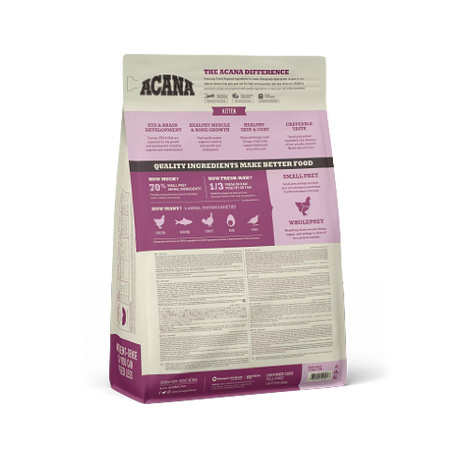 Acana First Feast Kitten 1.8KG | Crocchette Biologicamente Appropriate - 3