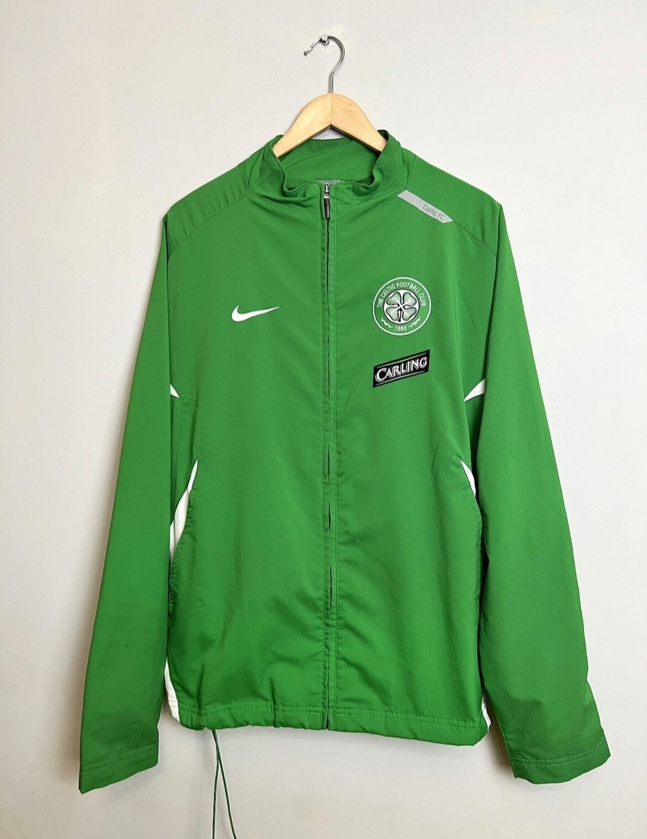 Vintage Glasgow Celtic tracksuit Men jacket soccer football green
