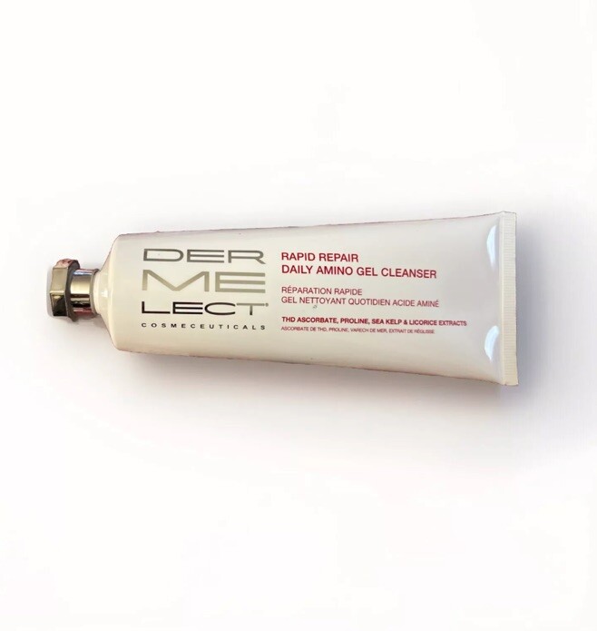 Dermelect Rapid Repair Daily Amino Gel Cleanser - Full Size 4oz/120ml Sealed