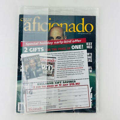 Cigar Aficionado Magazine September/October 2013 Stanley Tucci Cover New SEALED