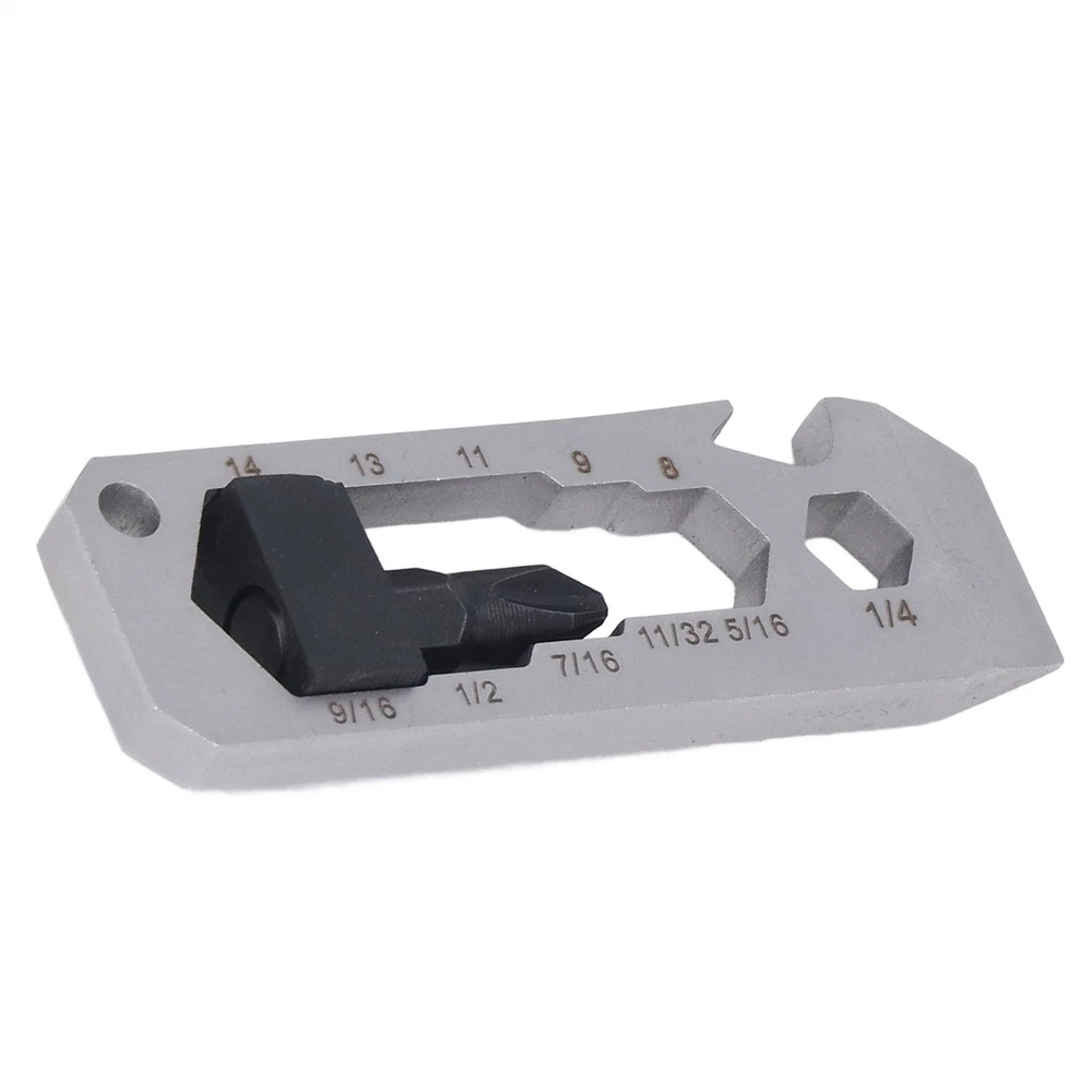 Multi-tool 7 In 1 Screwdriver Bottle Opener Wrench Keychain Hand Tool Outdoor