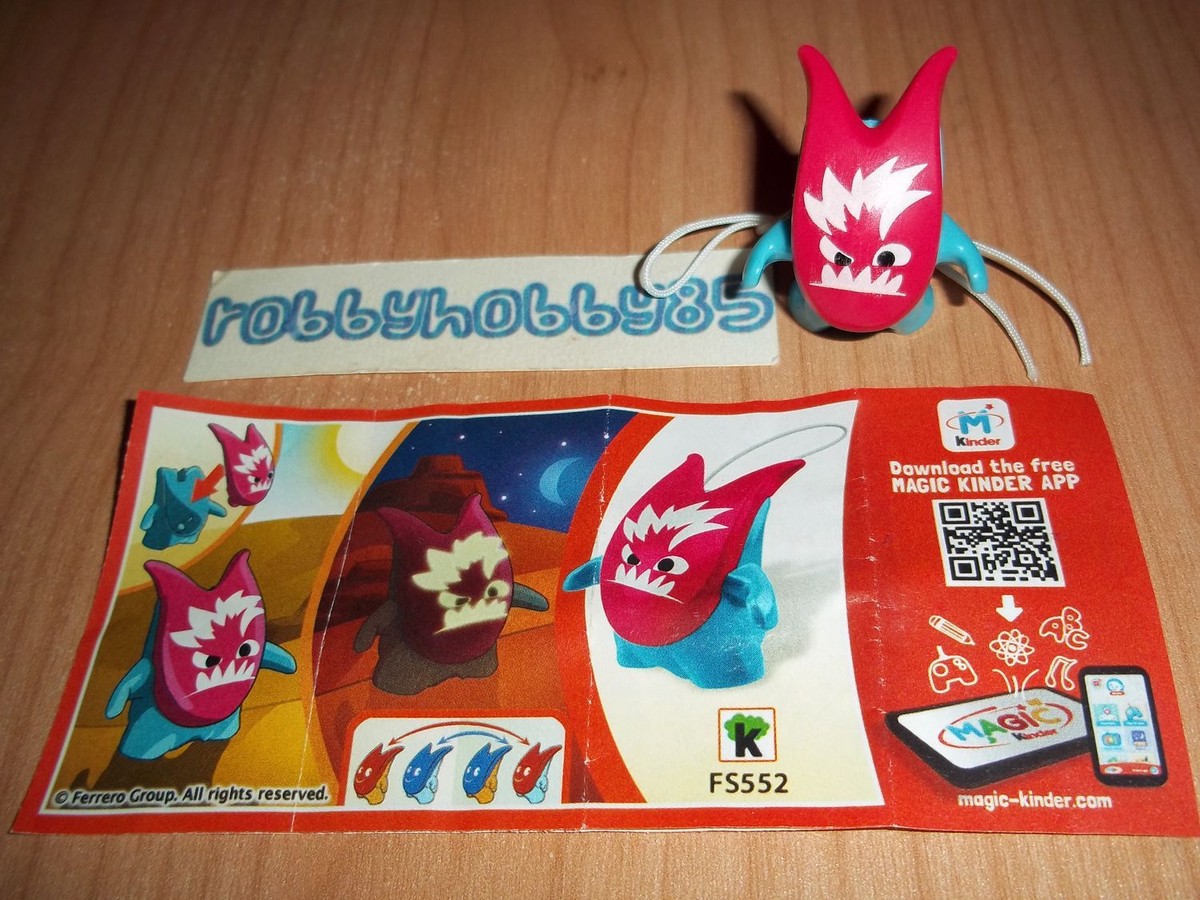 Fs552 Crazy Friends + Bpz Variant 2017 Kinder Snack Joy