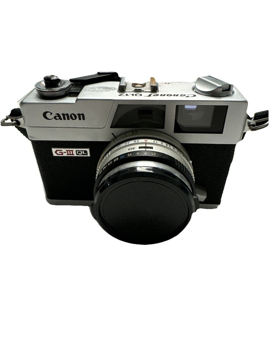 Canon Canonet QL17 GIII G3 Rangefinder Film Camera 40mm 1.7 | eBay