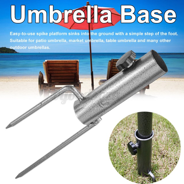 Garden Parasol Base Concrete Patio Outdoor Umbrella Stand Pole Holder Weight 15k For Sale Ebay