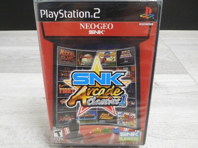 NEW SEALED SNK Arcade Classics Vol. 1 PlayStation 2 PS2 2008 Video Game