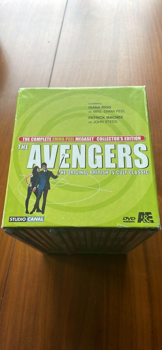 The Complete Emma Peel Mega-Set The Avengers (DVD, 17-Disc