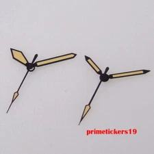 Black Orange Watch Hands Pointers Green Lume Fit NH35 NH36 ETA2824 PT5000 Movt
