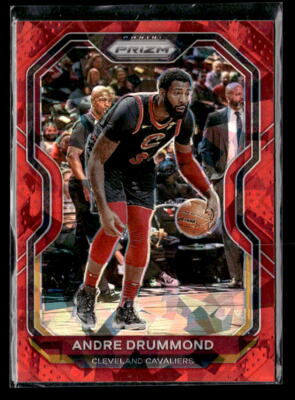 Andre Drummond - 2020-21 Panini Prizm Red Ice Prizms #222 Cleveland Cavaliers