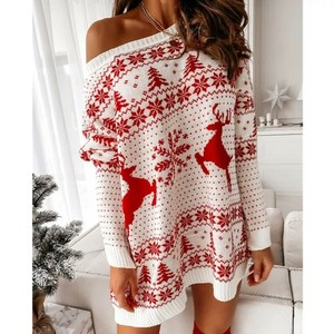 robe pull de noel