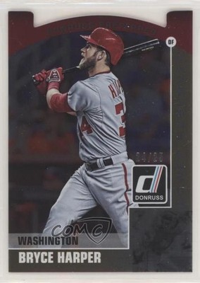 2015 Panini Donruss Preferred Cut to the Chase Gold 24/25 Bryce Harper #23 a8r