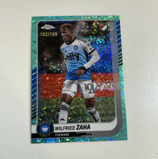 Topps Chrome MLS 2025 Wilfried Zaha #172 102/199 Charlotte FC Parallel