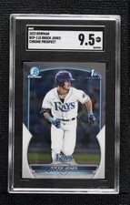 2023 Bowman Chrome Prospects Brock Jones #BCP-115 SGC 9.5 Mint+ 1ct1