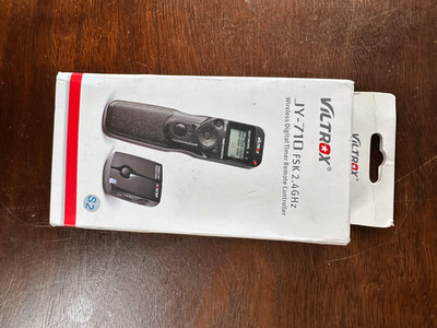 Viltrox JY-710 FSK 2.4 GHZ Wireless Digital Timer Remote Camera Controller