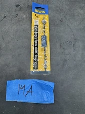 Irwin 66708 Aircraft Extension Steel Split Point Drill Bit 1/8 x 6 L in.