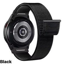 Band for Samsung Galaxy Watch 7/6/4 classic/ 5 pro 44mm 40mm Wrist No gaps nylon
