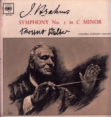 Columbia Symphony Orchestra Brahms Symphony No. 1 In C Minor, Op. 68 12'' 33 RPM